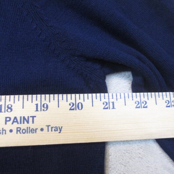 NWT JOULES Women Navy Knit Lobster Christmas Jumper Sweater Miranda Luxe Size 12 - Picture 11 of 12